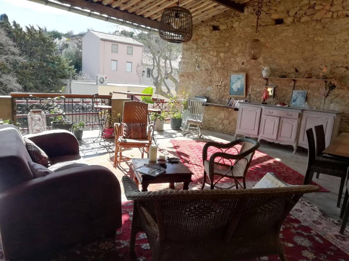 La Terrasse Vigneronne Bed & Breakfast Fitou Eksteriør bilde